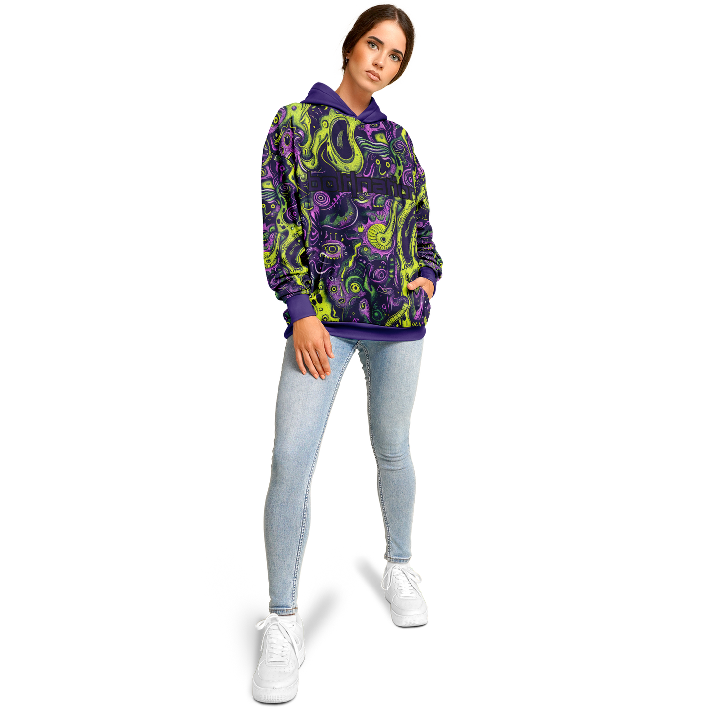 Heavyweight Oversized Hoodie - AOP