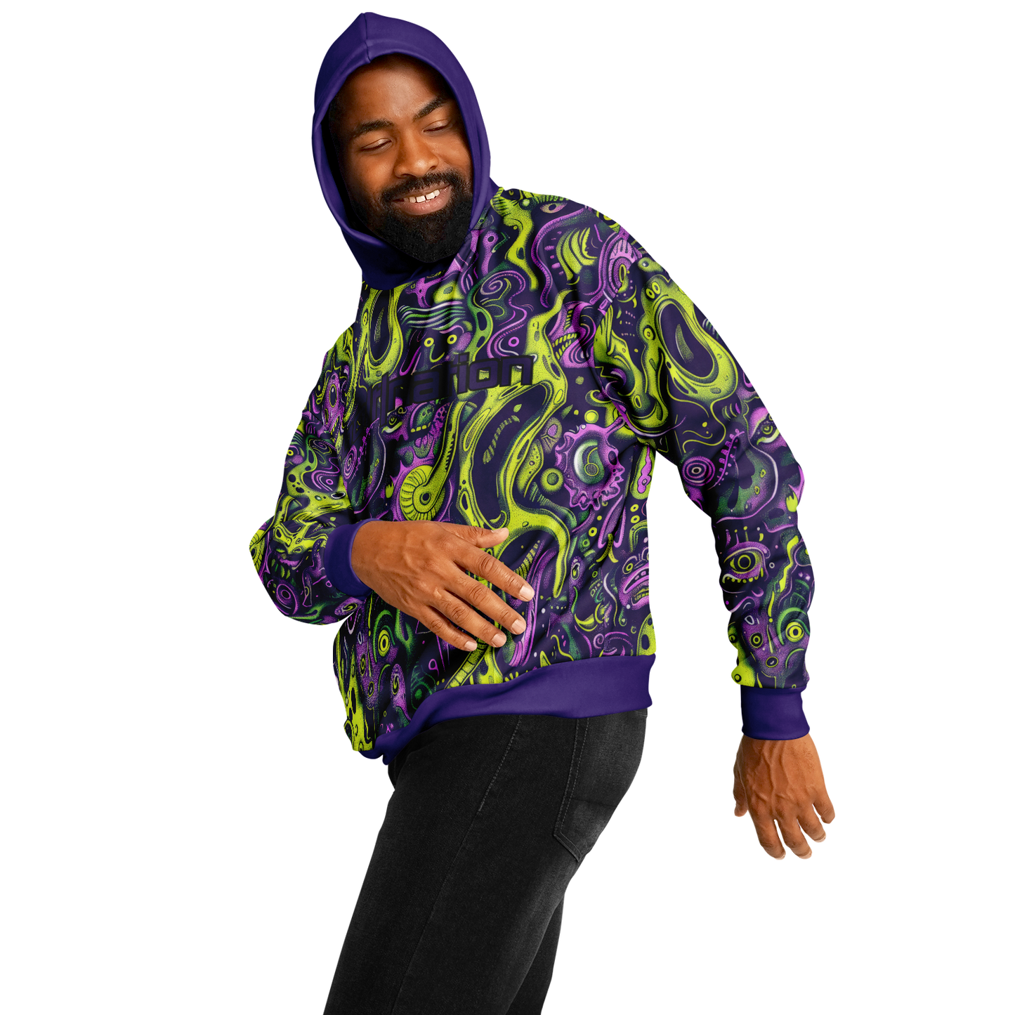 Heavyweight Oversized Hoodie - AOP