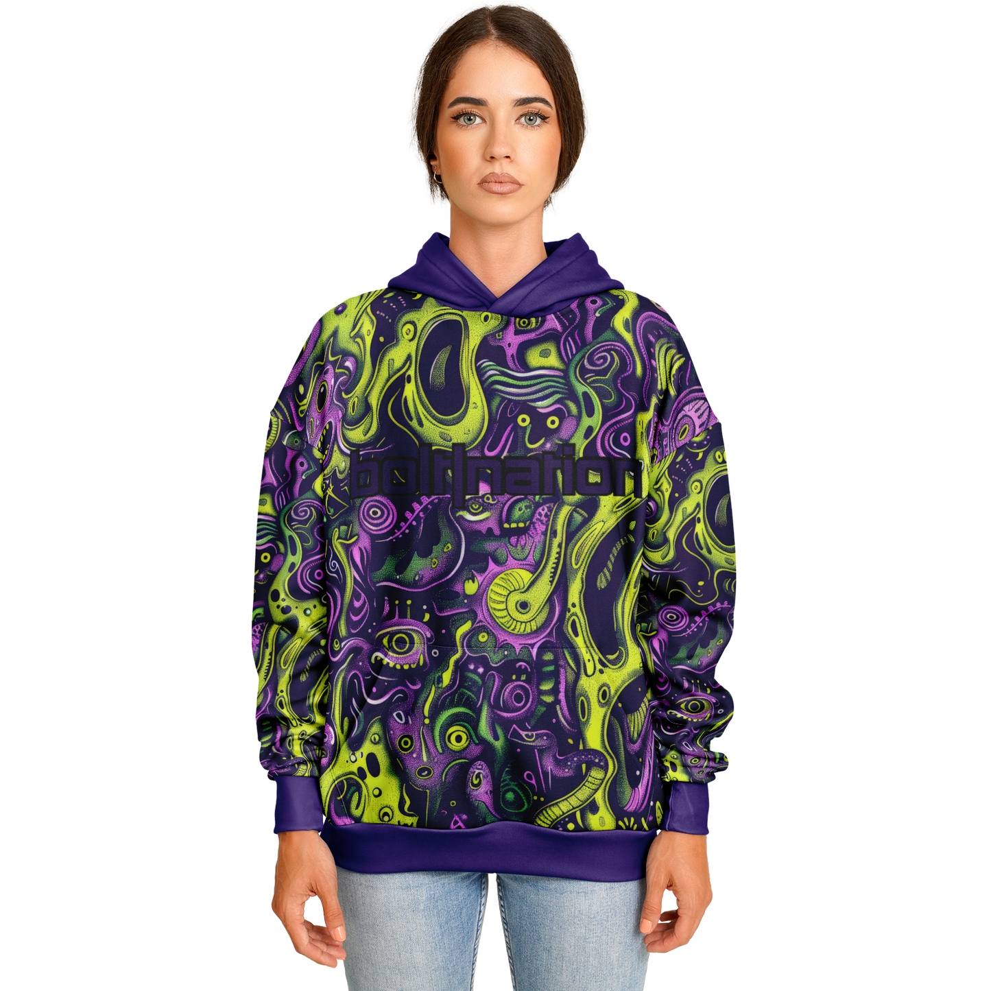 Heavyweight Oversized Hoodie - AOP