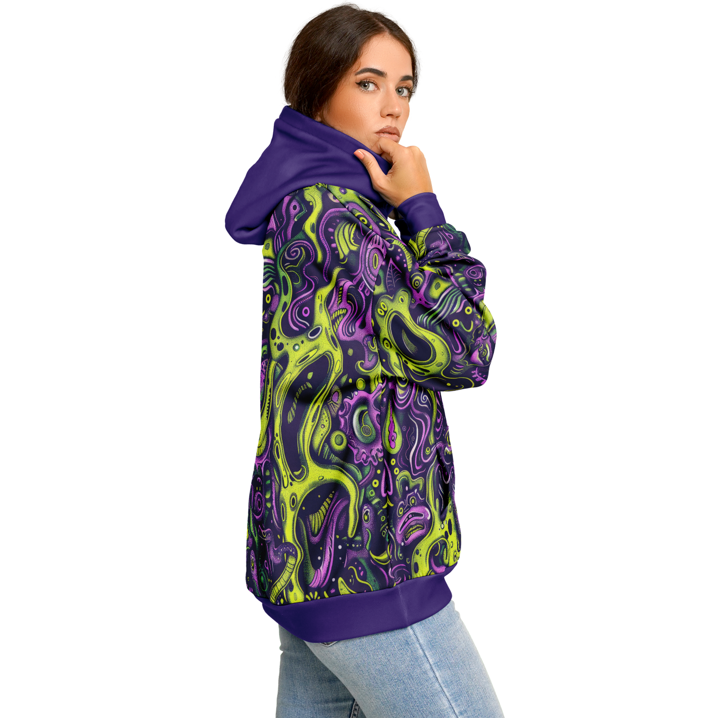 Heavyweight Oversized Hoodie - AOP