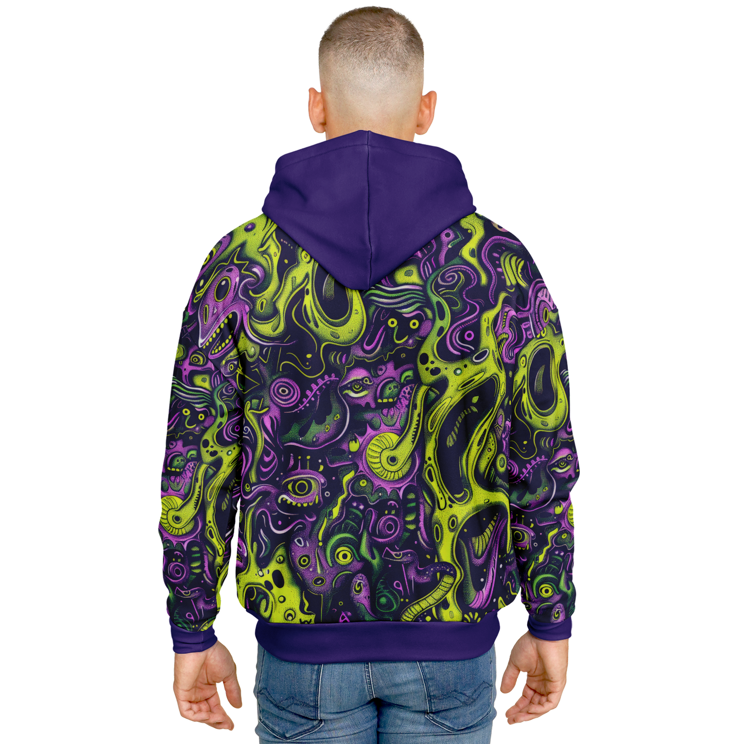 Heavyweight Oversized Hoodie - AOP