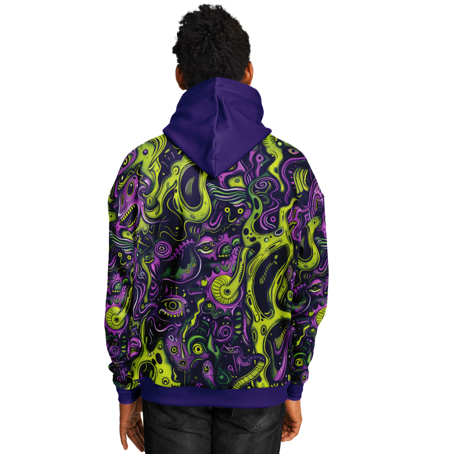 Heavyweight Oversized Hoodie - AOP
