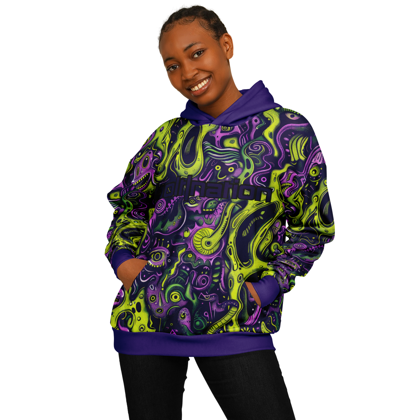 Heavyweight Oversized Hoodie - AOP