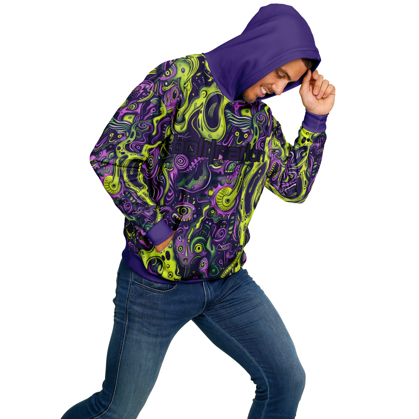 Heavyweight Oversized Hoodie - AOP