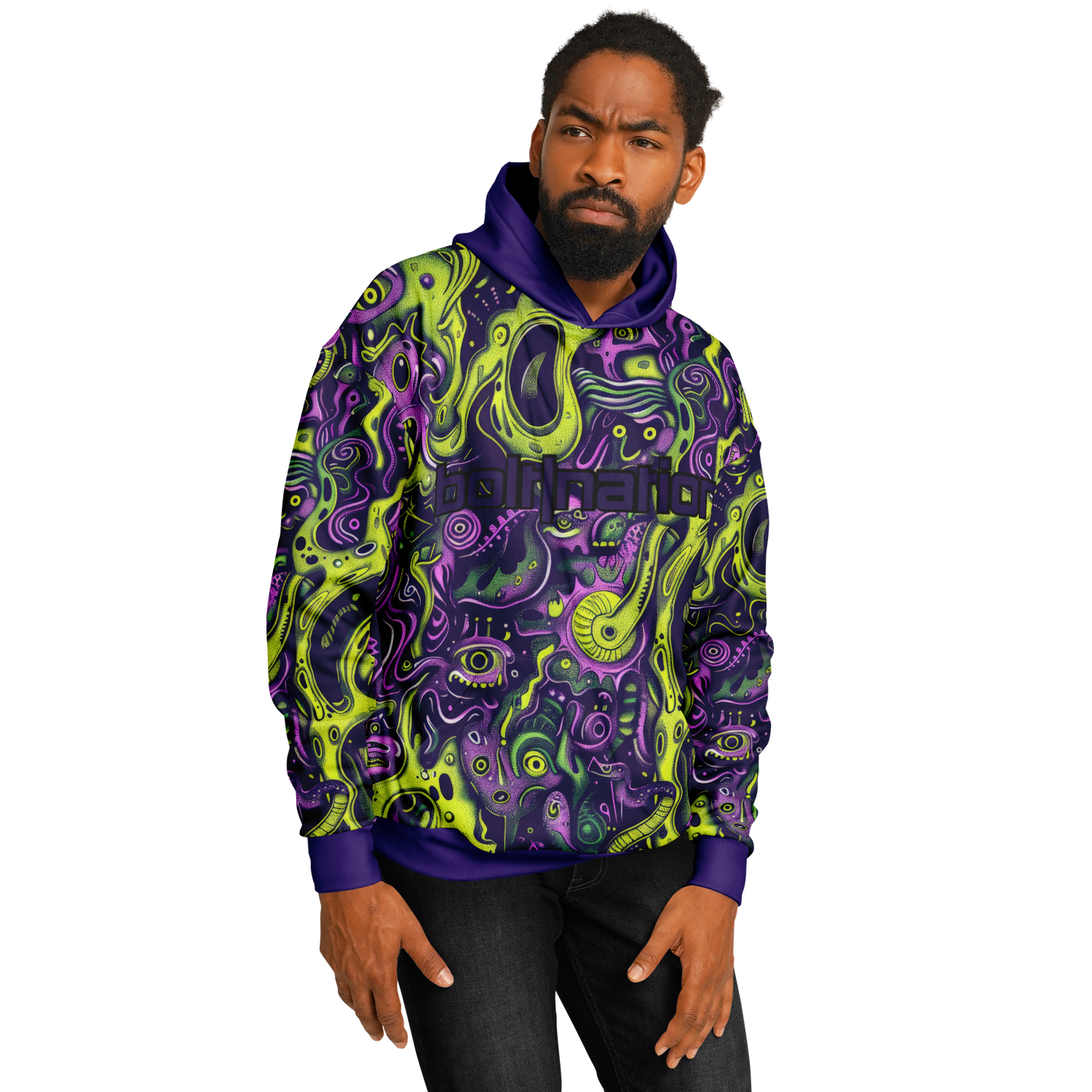 Heavyweight Oversized Hoodie - AOP